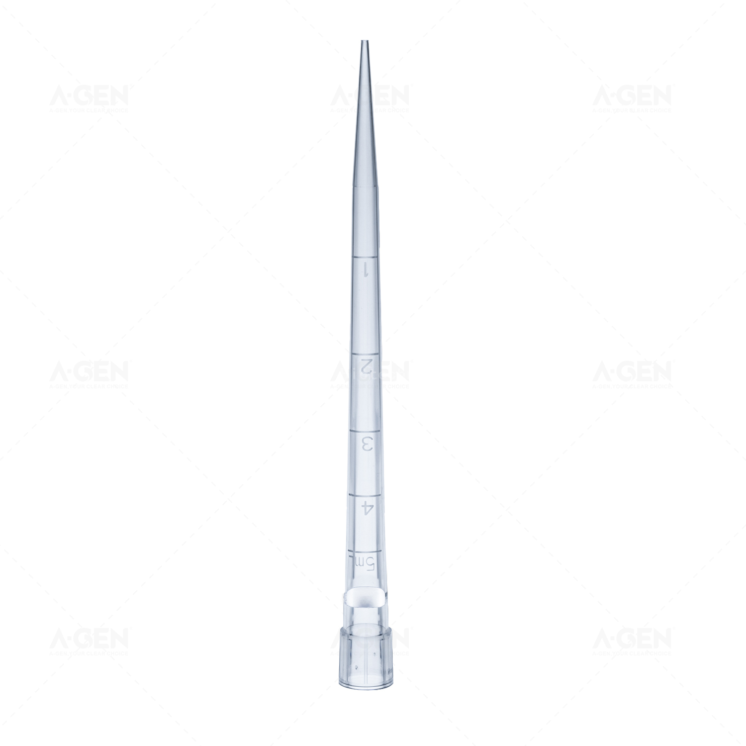 5mL 长过滤吸头，宽口，适用于 Satorius Dragon 移液器袋或架包装