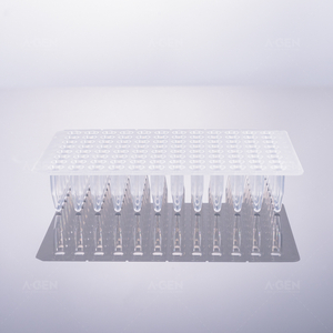 0.2mL 96 PCR，透明，无裙边