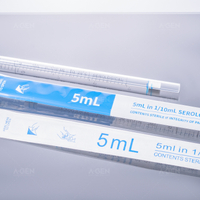 5ml （蓝）一次性血清移液管、灭菌 (全塑装）