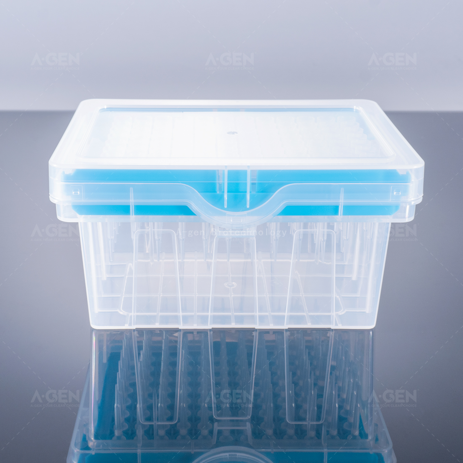 Tecan LiHa 20μL 透明 PP 移液器吸头（架式，灭菌），用于液体转移，带过滤器 TTF-20-RSL 低残留